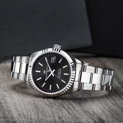Philip Watch Caribe Automatic Schwarz 39mm