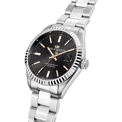 Philip Watch Caribe Urban Quarzuhr – Graues Zifferblatt R8253597116