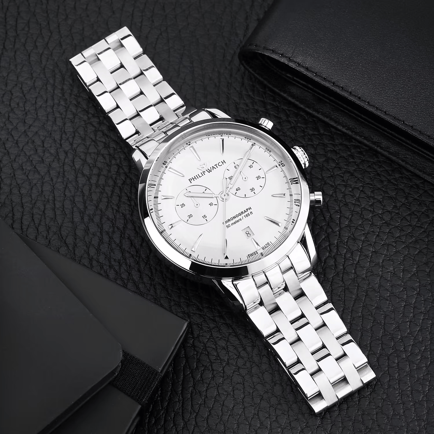 Philip Watch Sunray Chronograph – weiß swiss made R8273680002