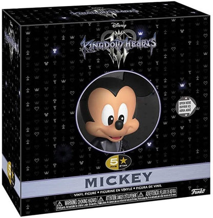 Funko 5 Star: Kingdom Hearts Iii Mickey Topolino Vinyl Action Figure Statuetta