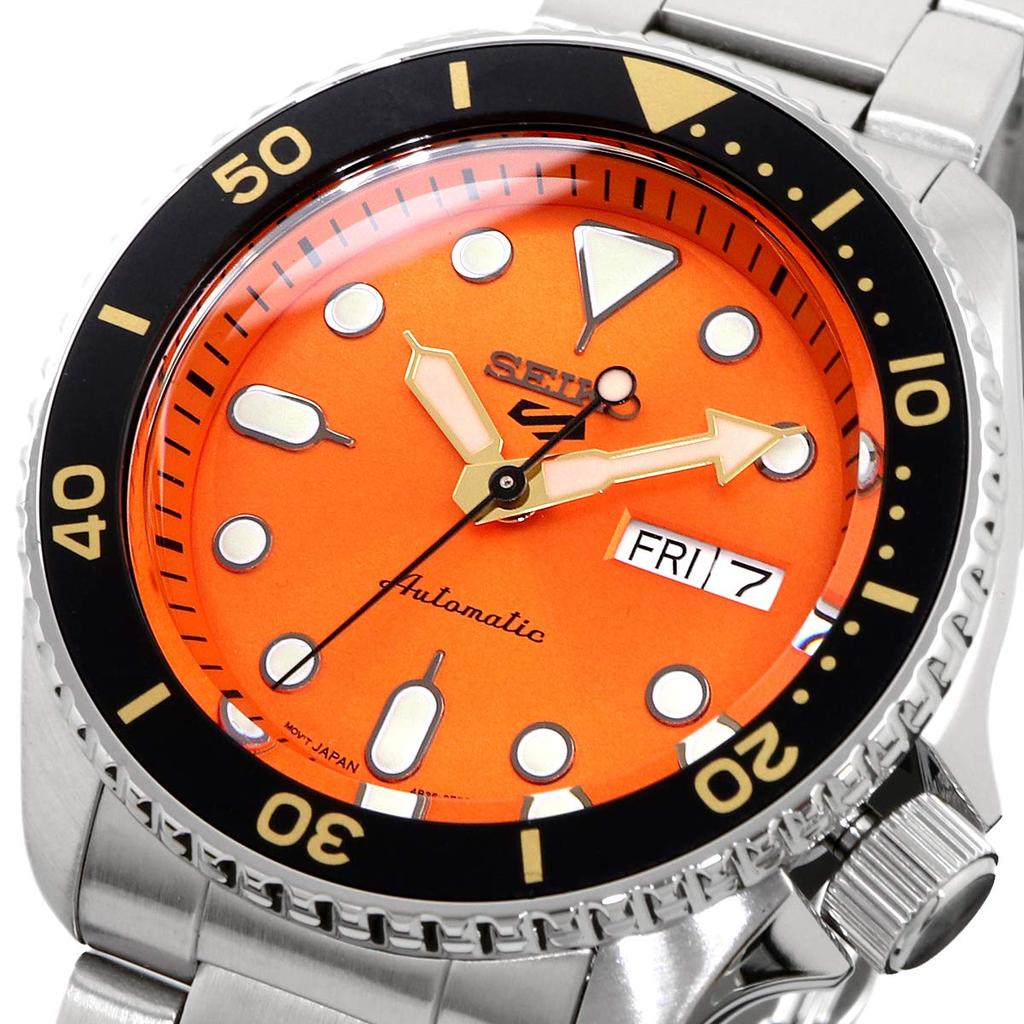 Seiko 5 Sports – Automatico, Orange Dial, 42,5mm, SRPD59K1 – Stile sportivo con carattere deciso