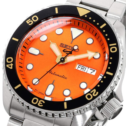 Seiko 5 Sports – Automatico, Orange Dial, 42,5mm, SRPD59K1 – Stile sportivo con carattere deciso