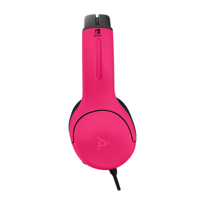 CUFFIE PDP NINTENDO SWITCH UFFICIALI CONTROLLER LVL40 WIRED HEADSET PINK/GREEN