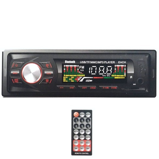 Stereo Auto Bluetooth Autoradio Vivavoce Radio Fm Mp3 Usb Aux Micro Sd 250W 1Din
