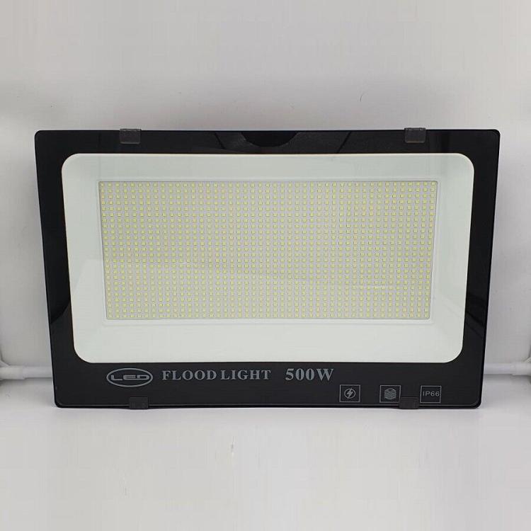 LED-Flutlichtstrahler Slim 500W Watt IP66 SMD Multichip Weißlicht Außenstrahler