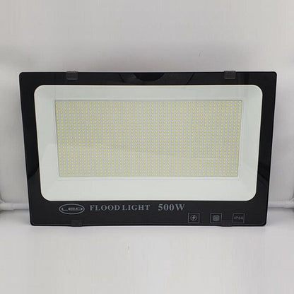 LED-Flutlichtstrahler Slim 500W Watt IP66 SMD Multichip Weißlicht Außenstrahler