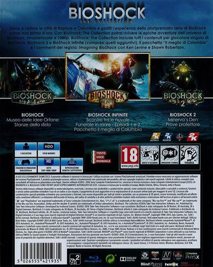 Bioshock The Collection PS4 Spiel Playstation 4 Mehrsprachig Deutsch Neu
