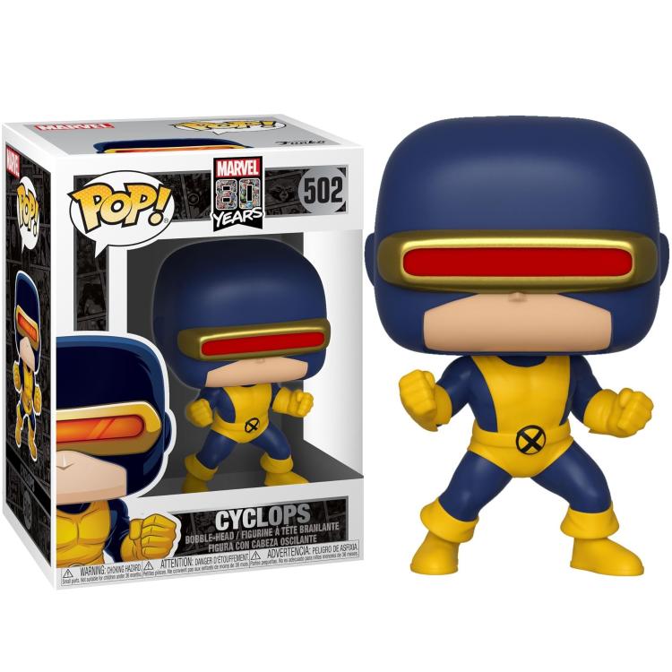 Funko Pop! Marvel 80Years - (502) Cyclops Vinyl Figure 9Cm Ciclope X-men