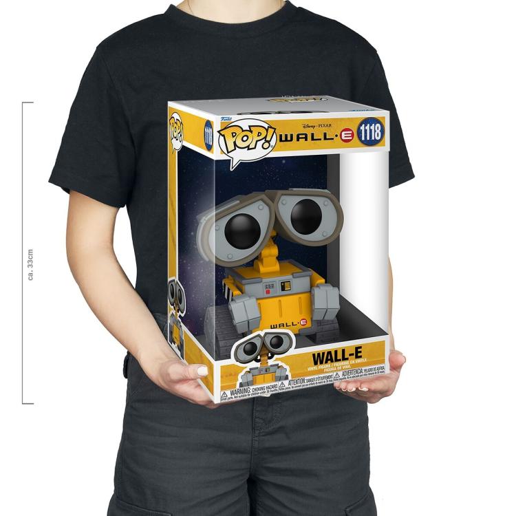 Funko Pop ! Disney Pixar Wall-E - (1118) Wall-E  Jumbo 25Cm Vinyl Big Size Nuova
