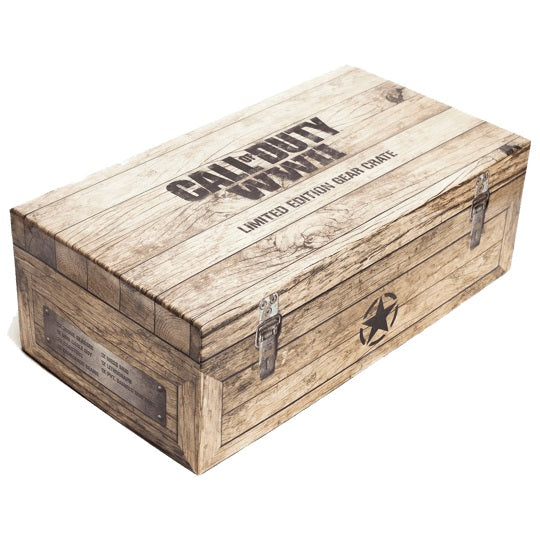 CALL OF DUTY WWII LIMITED EDITION GEAR CRATE COD GADGET GROSSE BOX HUT TASSEN