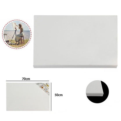 Leinwand Malerei Leinwände zum Malen Holzrahmen bespannte Baumwolle feine Maserung 50x70cm