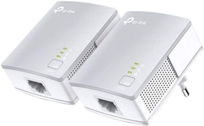 Tp-Link Tl-Pa4010 Kit Powerline Av600 Mbps Con Filo Pc Ps4 Decoder Sky Ethernet