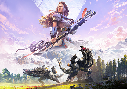 Horizon Zero Dawn PS4 PlayStation 4 Spiel Videospiel Italienisch Promo Sony 2018