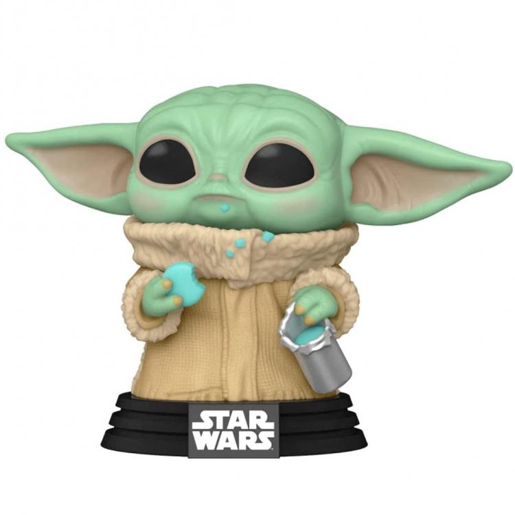 Funko Pop ! Star Wars Mandalorian - (465) Grogu With Cookies Vinyl Figure 9cm
