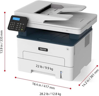 Xerox Laser-Multifunktionsdrucker 34 Seiten/Minute 4-in-1 WLAN Monochrom Büro PC S/W