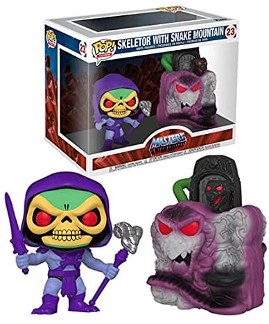 Funko Pop ! Town Masters Of The Universe 23 - Skeletor With Snake Mountain Figure