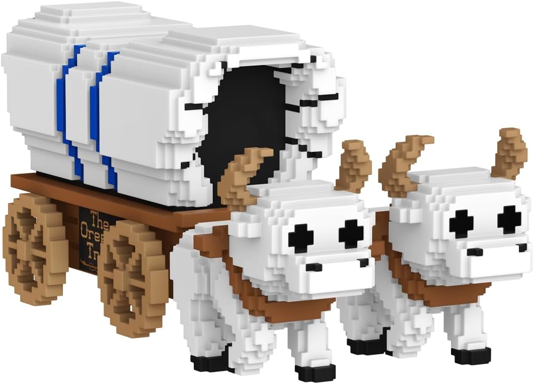 Funko Pop! Rides: The Oregon Trail (982) Oxen And Wagon - Vinyl Figure 15cm
