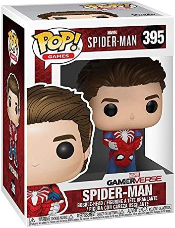 Funko Pop! Games Marvel Gameverse - (395) Spiderman Unmasked Figure 9cm