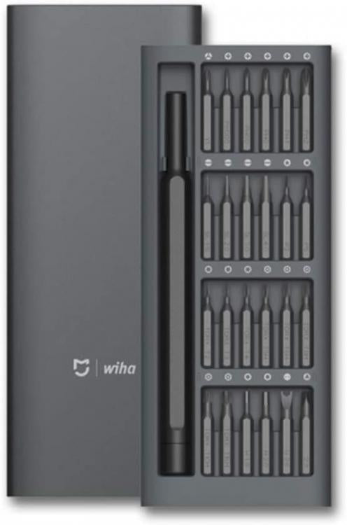 Xiaomi Mijia Wiha Schraubendreher-Set 24-teilig magnetisch Stahl 25-in-1 Präzision