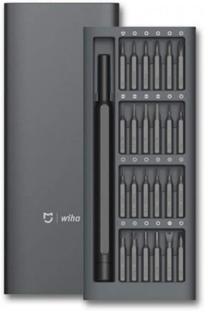 Xiaomi Mijia Wiha Schraubendreher-Set 24-teilig magnetisch Stahl 25-in-1 Präzision