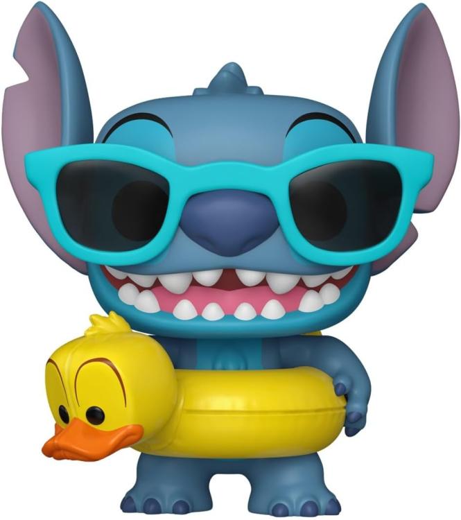 Funko Pop Disney Lilo & Stitch - (1565) Stitch With Tube Salvagente Vinyl Figure