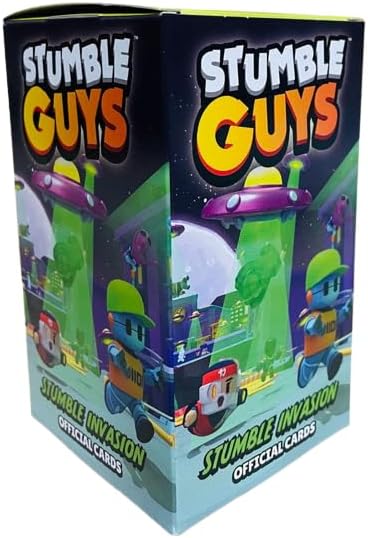 Stumble Guys Box mit 20 Kartenpäckchen Stumble Invasion Karten Diramix Card