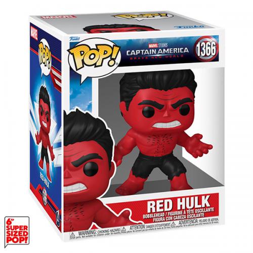 Funko Pop! Marvel Captain America Brave New World (1366) Red Hulk Figur 15 cm