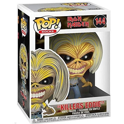 Funko Pop! Rocks Iron Maiden (144) - Killers Eddie Vinylfigur Rock Live Eddy