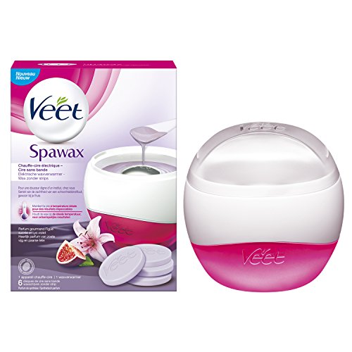Veet Spawax - Warmwachs-Kit + Wachsperlen Haarentfernung Ohne Vliesstreifen