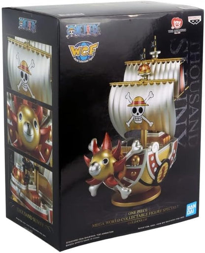 Banpresto One Piece - Thousand Sunny - Mega WCF Special Figur 19cm Gold
