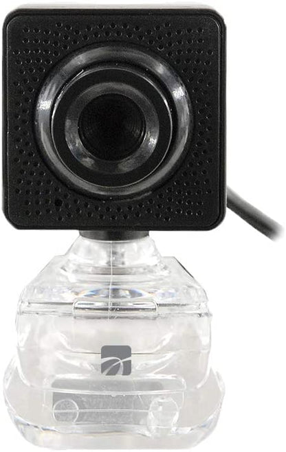 Xtreme Webcam Hd 33851 640 X 480 Pixel Usb 2.0 Black Desktop Skype Pc Windows