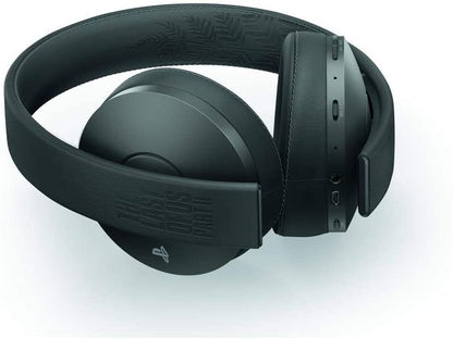 CUFFIE PS4 GOLD WIRELESS HEADSET THE LAST OF US PART 2 GAMING PLAY STATION 4 PS5