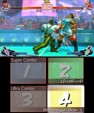 Super Street Fighter 4 Iv: 3D Edition Nintendo 3Ds Videospiel Italienisch Neu