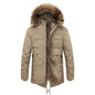 Men's padded cotton winter coat