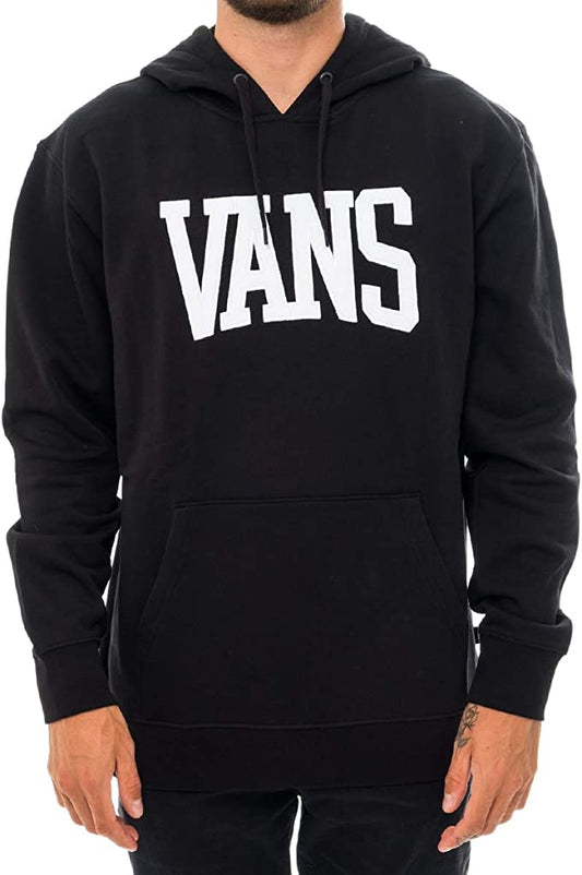 Vans felpa cappuccio e logo University Po VN0A4575BLK black