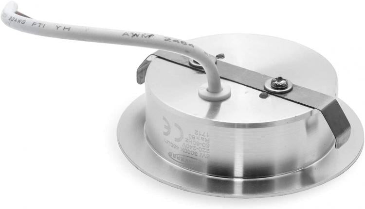 Faretto Led Rotondo Slim 3W 240Lm Da Incasso Opaco Luce Bianco Naturale Un-P60An