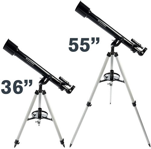 CELESTRON POWERSEEKER 60AZ TELESCOPE TERRESTRIAL ASTRONOMICAL REFRACTOR COMPLETE