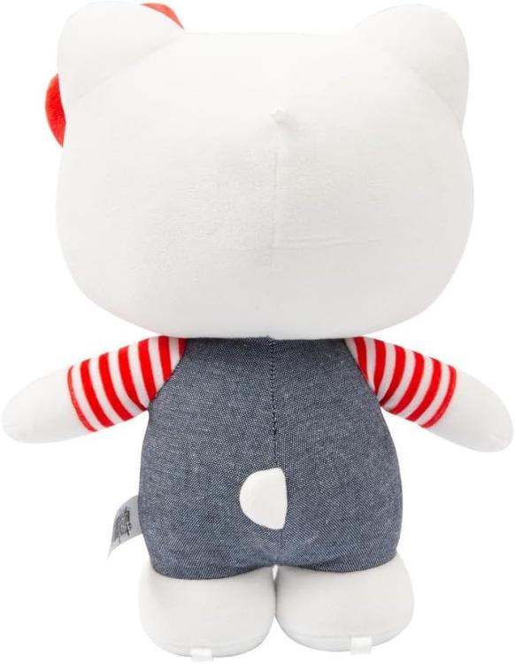 Hello Kitty Plüschtier Jeans-Strampler Blau 30Cm Weiches Sammlerstück Plüschtier Plh1077