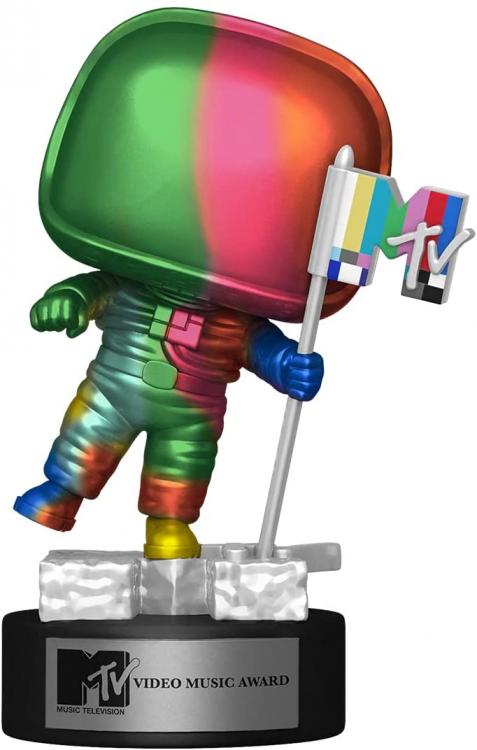 Funko Pop! Icons MTV Moon Person - (18) Regenbogen Figur Vinyl 9cm Neu Musik