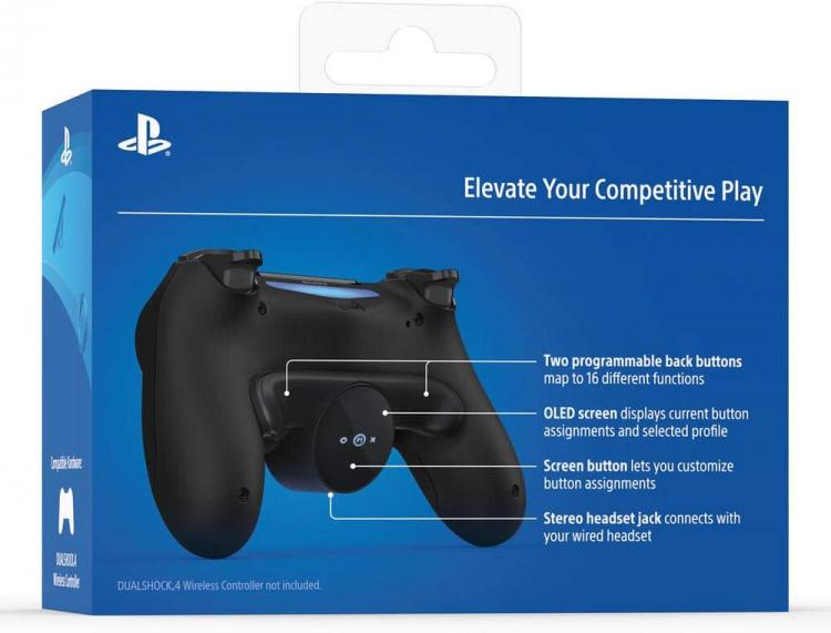 Espansione Posteriore Tasti Dualshock Ps4 Back Button Attachment Sony Ufficiale