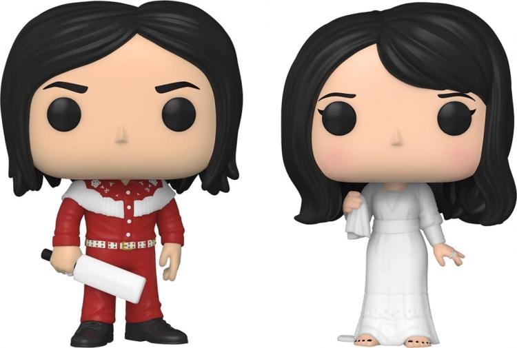 Funko Pop! Rocks The White Stripes – Jack White & Meg White 2er-Pack Vinylfigur