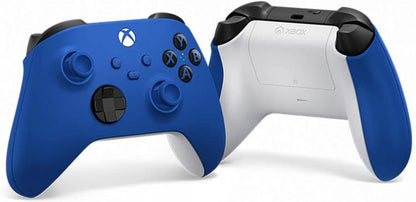 Microsoft Xbox Series X/S Blue Shock Pad Wireless One Controller Gamepad Blau Neu