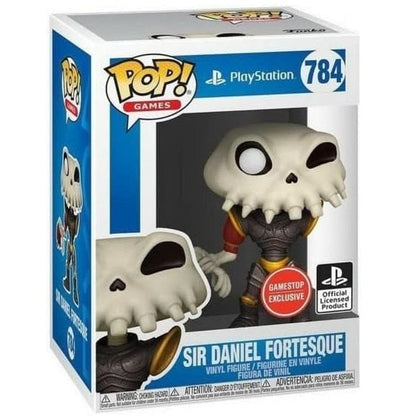 Funko Pop! Games - Playstation Medievil (784) Sir Daniel Fortesque Figur 9 cm