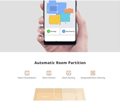 Xiaomi Aspirapolvere Mi Vacuum Mop Pro Robot Smart Controllo Remoto Lds Black