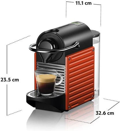 Krups Nespresso Pixie Xn3045K Espressomaschine 1260W Rot 0,7L Rot
