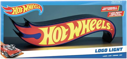 Paladone Hot Wheels Logo Light Tischlampe Wandleuchte Autos Machine
