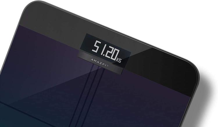 AMAZFIT SMART SCALE AURORA BLUE INTELLIGENTE BLUETOOTH-KÖRPERANALYSEWAAGE