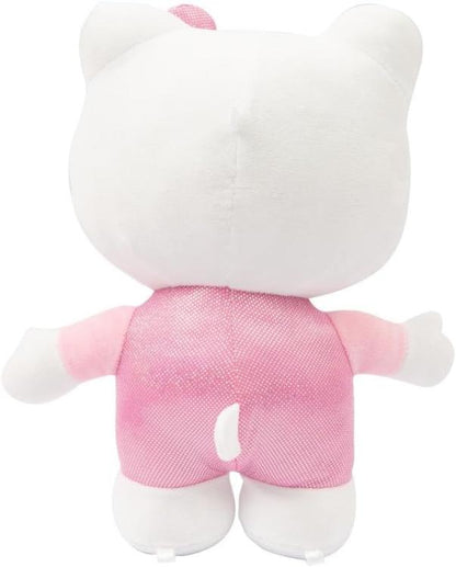 Hello Kitty Plüschtier, Satinkleid Rosa, 30 cm, weiches Kuscheltier, Kollektion Plh1075