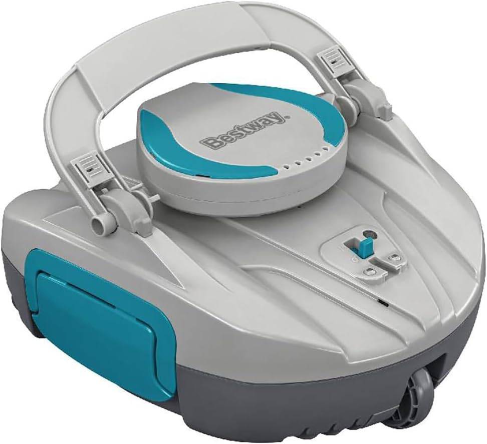 Robot Pulitore Piscina Senza Fili – Batteria 30 Min, Aspira Detriti