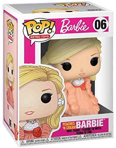Funko Pop Barbie 06 - Peaches' N Cream Sammler-Actionfigur, versiegelt